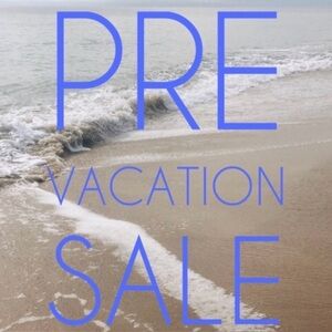 Pre-Vacation Sale - Bundle 2+ items for custom discount!